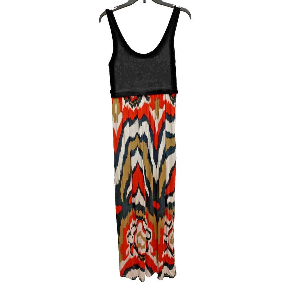 Bel Kazan Anthropologie Womens Maxi Dress‎ Medium Sleeveless BOHO Beach Casual